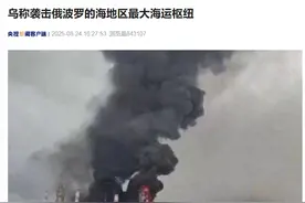 突发！俄核电站、港口遭袭，一架无人机残骸引发炼油厂大火！美媒：特朗普立场出现重大转变图片