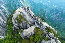 “闭关”五年 黄山天都峰“满血”归来图片