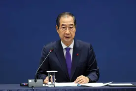 韩德洙最后时刻辞职参选、李在明官司重审，韩国大选悬念陡增图片