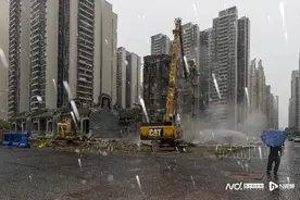台风雨中冼村拆迁终“清零”，15年光影印记典型的城改案例图片