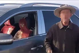 网友称开车路过兰州一村庄被村民敲诈200元？村委会：他把老人的麦地压成了路图片