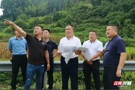 永定区：向慈庸调研重点项目推进情况图片