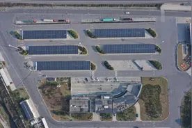 浙江首个智慧零碳供能高速服务区投运图片