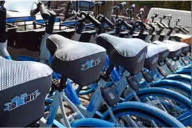 凉爽骑行不烫屁股  哈啰在厦门推出清凉坐垫图片