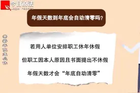 普法课堂｜女子12年未休年假离职索赔14万，法院：前10年的已过仲裁时效图片
