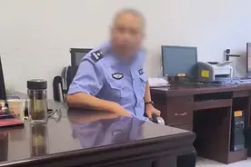 交警午休因女子敲门办事发火，视频热传！态度生硬被通报停职图片