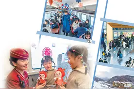 享春运时光 看铁路风景图片