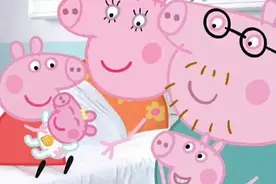 小猪佩奇妈妈三胎出生，女儿叫Evie，上海游客2027年可见到佩奇一家五口图片