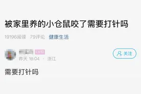 被它咬了要不要打针？杭州不少人家都在养图片