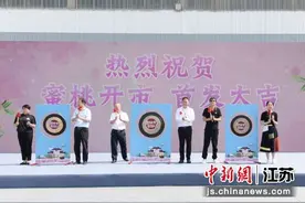 无锡阳山水蜜桃首发 今年上市时间比往年提前图片