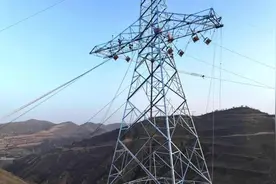 陕西夏州-甘肃庆阳北750千伏输变电工程（甘肃段）全面进入导地线架设阶段图片