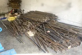 浙江杭州一工地3吨多废旧钢筋不翼而飞，警方抓获工地“内鬼”图片