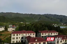 难得有晴天！立夏日看无人机镜头下，郴州五盖山的壮美景色图片