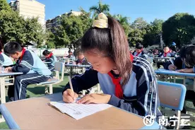 用英语传播中国文化 南宁市华衡小学开展非遗文化艺术节活动图片