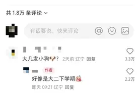 警犬技术专业“大二发小狗”，新生：听说毕业薪资七八千，努力不拖小狗后腿图片