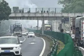 京港澳高速湖南衡阳段往北京、长沙方向有事故！驾驶员可这样绕行图片