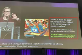 中国女生太勇敢！现场反击美教授种族歧视，中外网友纷纷叫好图片