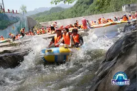 凉爽刺激“漂流季”！鲁山县尧山大峡谷漂流五一开业迎客图片