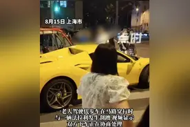 上海一450万法拉利被“老头乐”刮蹭，车主：只索赔了190元；网友意见不一图片
