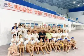 Water polo brings together young players from China and the US图片