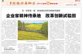 乡村振兴再加力 |  看“齐鲁第一镇”新兖镇民营经济的时代版图图片