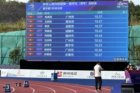 一年六破全国少年纪录！广州短跑新星吴昊霖闪耀男子百米赛道图片