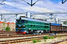 新疆国际邮件首次搭载中欧（中亚）班列出境图片