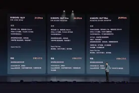 小米SU7发布会：标准版起售价21.59万元、正在筹建小米超级充电站……图片