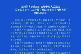 法官微信遥控庭审？青海海西中院通报图片
