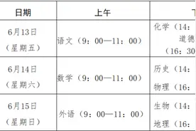 泰安一地发布2025年中考工作安排！文化课考试将于6月13日-15日进行图片