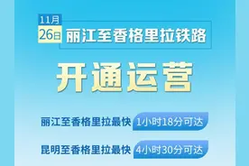 丽江至香格里拉铁路开通运营图片