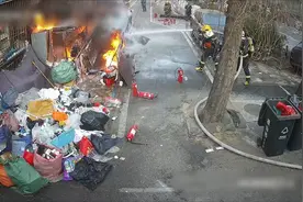 在家使用角磨机切割囤积杂物致起火，北京一老人不幸遇难图片