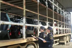 瑞丽海关智慧赋能助力国产摩托车加速出口图片