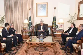 中国大使会见巴基斯坦总统图片