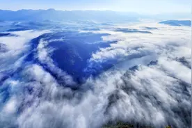 诗意流动，邂逅夷陵的冬日云海图片