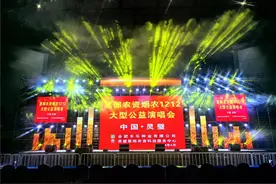 丰乐种业联合灵璧惠郎农资举办的“烟农1212”大型公益演唱会召开图片