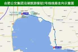 合肥沿湖旅游接驳2号线，今起开通！图片