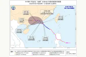 台风“米娜”逼近！广东海事局启动防热带气旋二级应急响应图片