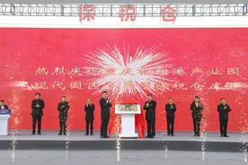 仓租更便宜 物流更高效！重庆枢纽港产业园·九龙现代园区公用型保税仓库开仓图片