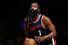 哈登三节打卡轰43分 创快船生涯得分新高图片