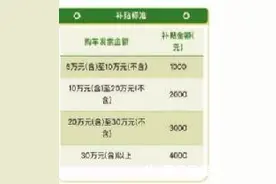 厦门多区汽车消费补贴今日起可开始申请！图片