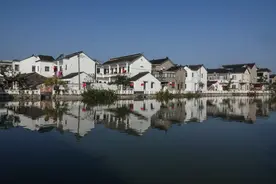 新春走基层｜低碳江村焕发新年景图片