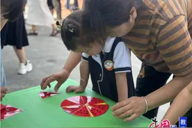 绵阳市安州区塔水一小附设幼儿园开展“无西瓜不夏天”亲子活动图片