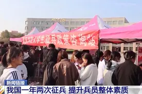 一年两次征兵、五维四型定兵 兵员整体素质大幅提升图片