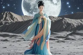 中秋赏月图片