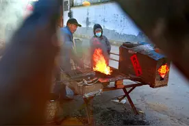 吉祥中国年 | 年集红炉火焰红图片