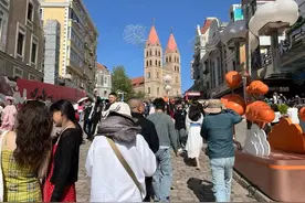 时尚与历史交互，百年中山路升腾“烟火气”图片