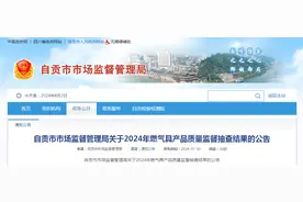 四川省自贡市市场监督管理局关于2024年燃气具产品质量监督抽查结果的公告图片