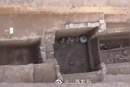 太原市小店区发现一座汉墓！出土一件“四神”当卢图片