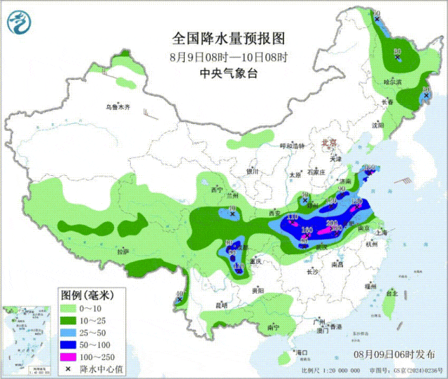 今天至13日江汉江淮四川等地有强降雨